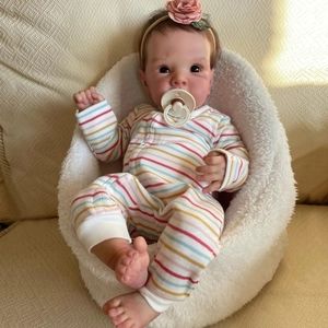 OMG Such a cutie reborn open eyes therapy doll